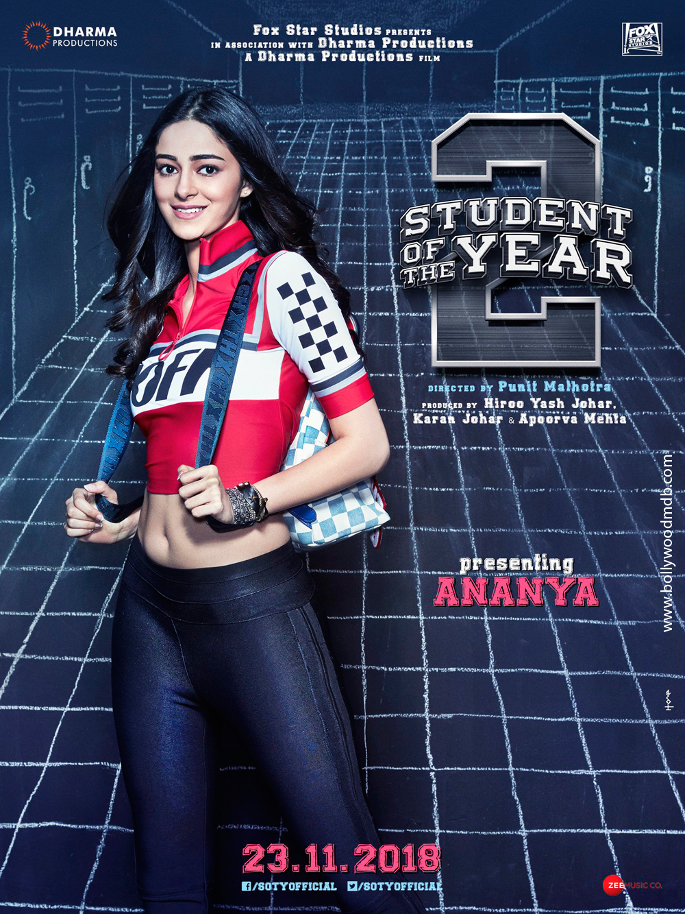 Student of the year 2 Actress Ananya Pandey