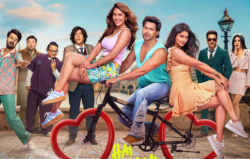 Watch Varun, Mrunal and Pooja in David Dhawan’s Big Romantic Ride