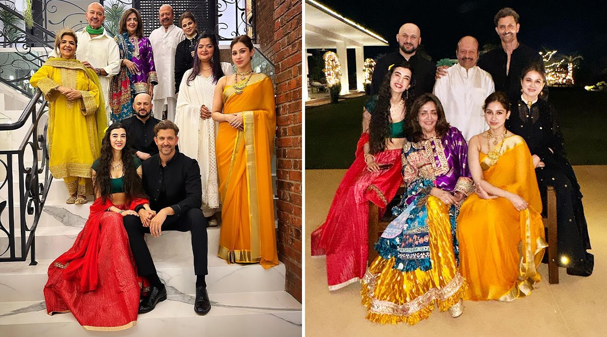 Hrithik Roshan And Saba Azad Hold Hands While Spending Diwali With His Family, See Pics!
