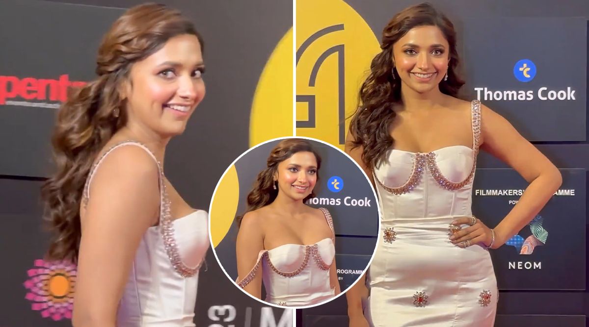 Jiya Shankar Has An Oops Moment At The Jio Mami Film Festival; Watch