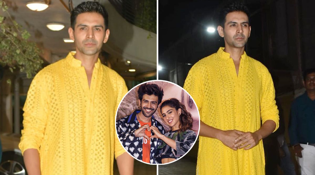 Ex-boyfriend Kartik Aaryan Attends Sara Ali Khan's Diwali Party, Watch!