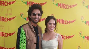 Nushrratt Bharuccha and Anud Singh spotted at Radio Mirchi