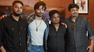 Celebrities attend the film Chakki's premiere.