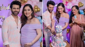 Wow! Disha Parmar And Rahul Vaidya HOST A Grand Baby Shower Ceremony (View Pics)