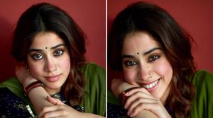 Throwback Tuesday: Janhvi Kapoor shares photos of her first Look Test for ‘Good Luck Jerry,’ in which she looks stunning