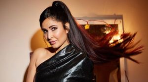 Katrina Kaif's sizzling black backless ensemble: A captivating moment in time