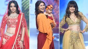 Mahima Makwana, Debina Bonnerjee And Vidya Malvade Walk On Ramp Of Bombay Times Fashion Week 2023