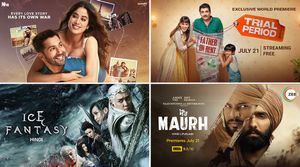 New OTT Releases This Week: Bawaal, Trial Period, Ice Fantasy, The Deepest Breath, Maurh And More...