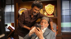 Thalaivar 170: WOW! Makers Drop A DELIGHTFUL Pic Of Rajinikanth And Amitabh Bachchan After They Wrap Up Mumbai Shoot! (View Post)