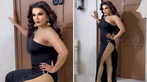 Rakhi Sawant Poses In Bold Dress, Netizens Furiously Say, 