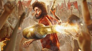 Rebel First Poster OUT! G V Prakash Looks BEWILDERED In Midst Of A Political CHAOS! (View Post)