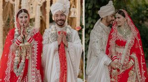 Director Abhishek ties the knot to Shivaleeka Oberoi in an intimate wedding ceremony; post pictures from their big day