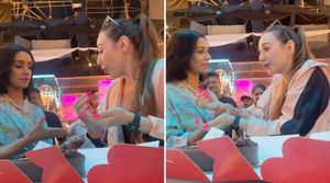 'Tu Jhoothi Main Makkaar: Shraddha Kapoor Wished Crew Member On Her Birthday While Filming For 'Maine Pi Rakhi Hai’ Song On The Set (Watch Video)