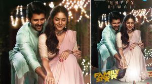 Family Star: Vijay Deverakonda And Mrunal Thakur Share Special Poster For Diwali!