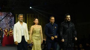 The Teach for Change  Gala fashion show: Aditi Rao Hydari, Akhil Akkineni turn showstoppers for Shantanu & Nikhil; See pics