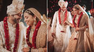 “We’re now officially Mr and Mrs Jain,” announces Ankita Lokhande as she marries Vicky Jain in a grand affair