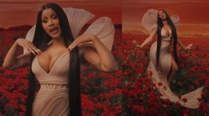Cardi B looks heavenly in the outfit made by an Indian designer; Know the deets-