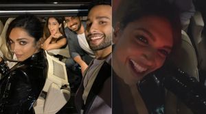 Deepika Padukone, Ananya  Panday, Siddhant Chaturvedi and Dhairya Karwa get groovy while driving, on the film’s new track 