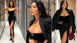 Esha Gupta raises the temperature in this sexy black dress