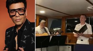 Karan Johar responds to US Navy personnel singing the song Kal Ho Naa Ho at a dinner party