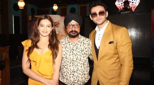 Celebrations at filmmaker K. S. Malhotra's  and National Award winning actor Divya Dutta's ‘Anth - The End’