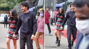 Mahesh Babu with wife Namrata and daughter Sitara papped outside the ‘Dance India Dance’ Telugu sets; check it out