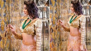 Nora Fatehi is the golden girl and it literally shows in this photo