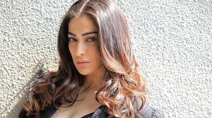 Raai Laxmi sets the Internet on fire in a black shirt and bralette