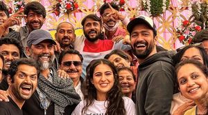 Vicky Kaushal & Sara Ali Khan wrap up their next