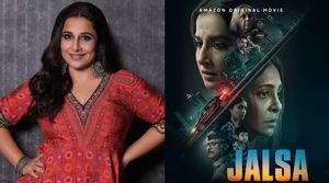 Vidya Balan talks about her film Jalsa, “It’s a celebration of life’s ups and downs.”