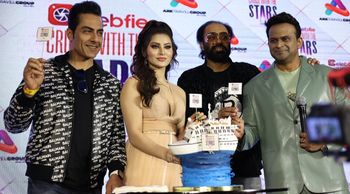 Celebfie Cruise With The Stars Season 2, Founder & CEO of Celebfie Mr.Raminder Singh, Urvashi Rautela, & Sudhanshu Pandey graced the event