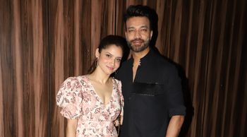 Ankita Lokhande and husband Vicky Jain spotted at Dasani House in Juhu