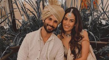 Shahid Kapoor and Mira Kapoor deck up in stunning white ensembles; former says, 'mujhse shaadi karogi' to wife