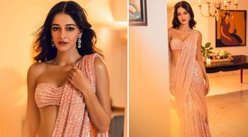 Ananya Panday In A 3.8 Lakh Saree Is Nothing Less than A Mystical Princess 