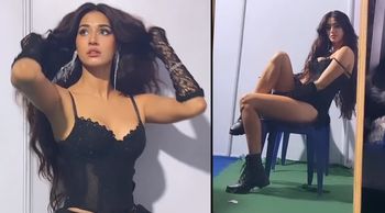 Disha Patani's SEXIER all-black look can't take eyes out of it; Watch out