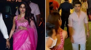Janhvi Kapoor makes a glamorous entry at Ambani’s party and accompanies rumoured boyfriend Shikhar Pahariya