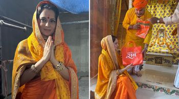 Kangana Ranaut Visits Ram Janmbhoomi In Ayodhya, See Pics!