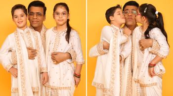 Watch Karan Johar's Heartfelt Diwali Message With His Anmol Ratan Yash And Roohi!