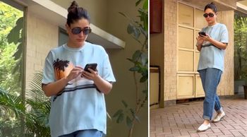 AMAZING! Kareena Kapoor Khan Proves Old Is Gold, REPEATS Her 'Rag & Bone' T-Shirt After Wearing It In 2017! (Watch Video)