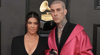 Congratulations! Kourtney Kardashian And  Travis Barker REVEAL They Are Expecting A Boy!  					