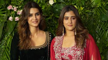 At the Kriti Sanon Diwali Party at her residence, the Atlantis, attended Vaani Kapoor, Rakul Preet Singh, Abhishek Banerjee, Kanika Dhillon, Varun Sharma, Amar Kaushik, and many more.