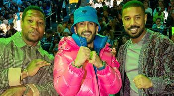 Ranveer Singh meets Marvel stars Jonathan Majors, Michael Jordan, shares his fanboy time on Instagram; See pics