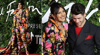 Priyanka Chopra turns head in this floral attire for British Fashion Awards in London