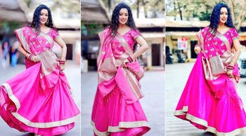 Want to own this bright pink lehenga worn by Rupali Ganguly aka Anupamaa? Here’s how much you need to shell out!