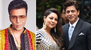 Shah Rukh Khan along with Karan Johar in conversation with Gauri Khan about his sleeping patterns; Watch the video!