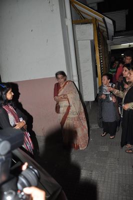 Arbaaz Khan, Sanjay Kapoor, Poonam Sinha at film 'DABANGG 2' special screening