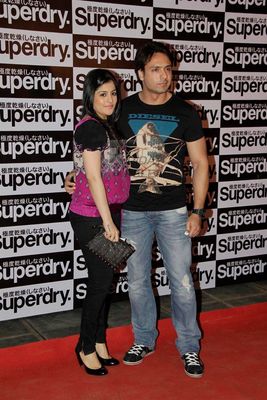 Bolly & TV Celebs at Superdry launch party