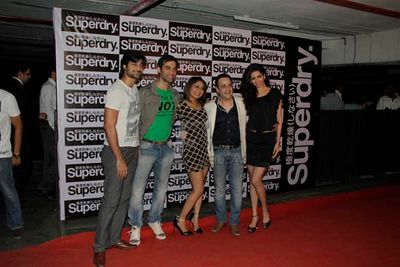 Bolly & TV Celebs at Superdry launch party