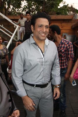Govinda with daughter Narmada at announcement of 1st Bright Awards