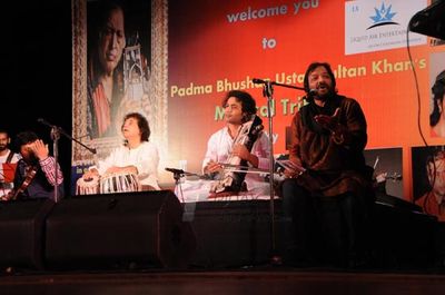 Grand Musical Concert SAPTSUR as tribute to late USTAD SULTAN KHAN on his first death anniversary